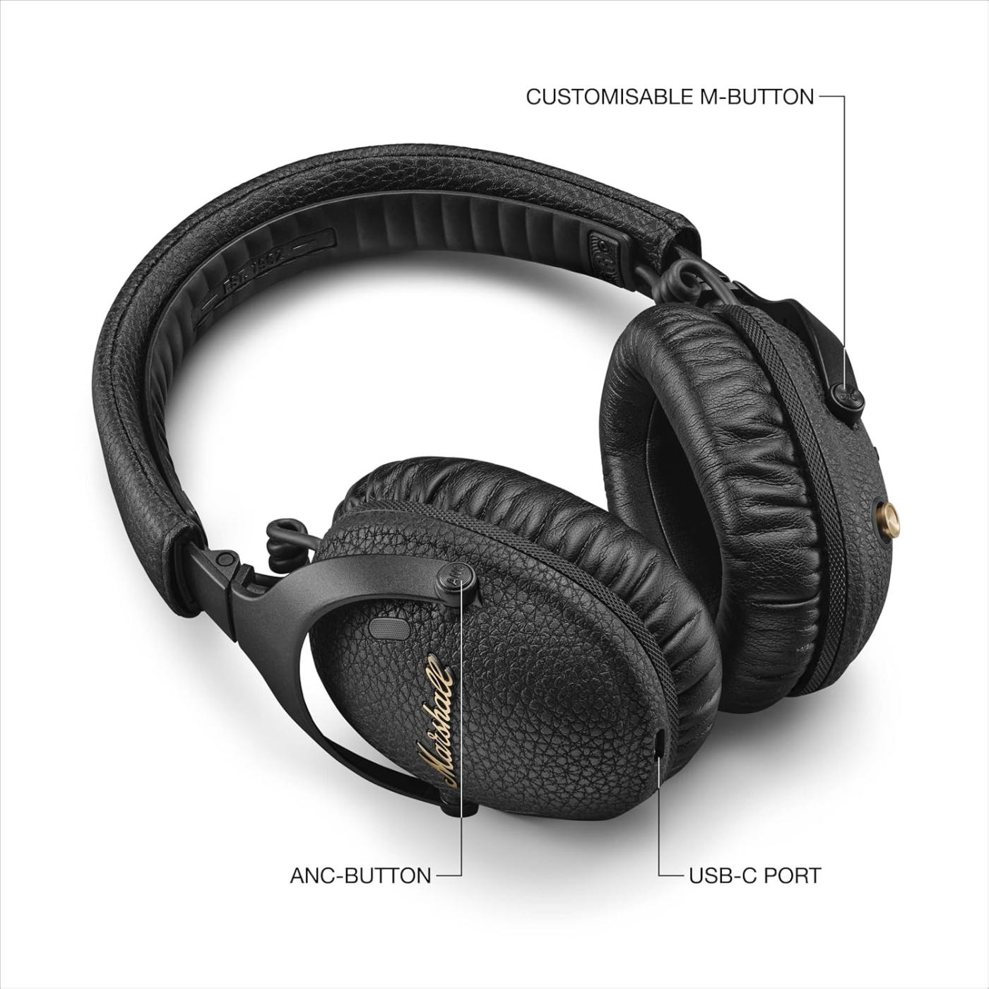 Marshall Monitor III ANC Black - BimotorDJ